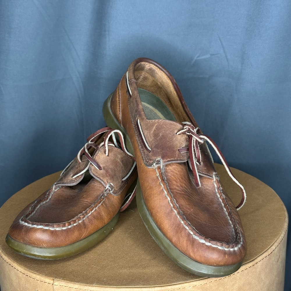 Classic Brown Leather Men's Loafers